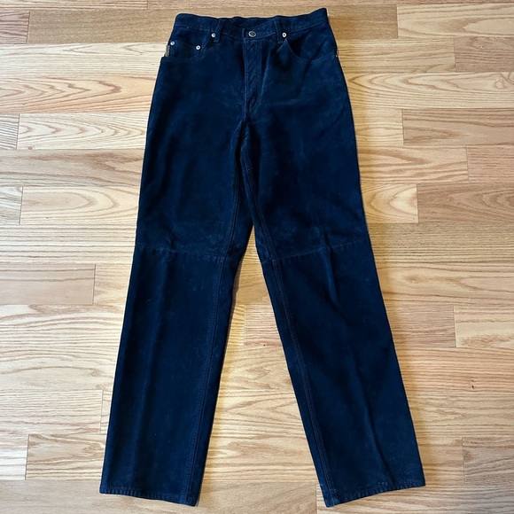 Vintage Skotts Suede pants 8 - Picture 2 of 15